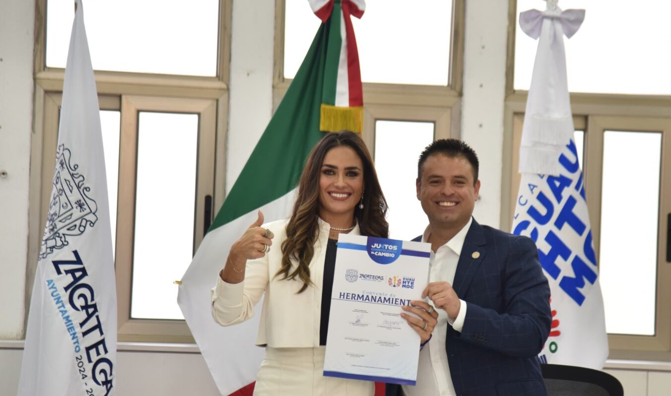 Unidos contra la violencia de género: Cuauhtémoc y Zacatecas firman Pacto de Hermanamiento