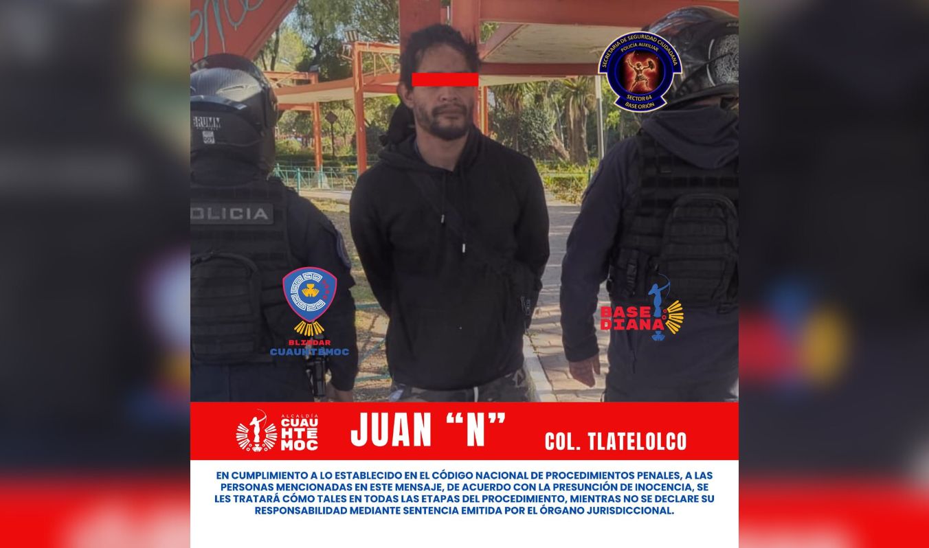 En Cuauhtémoc, el que abusa, cae. No hay impunidad.
