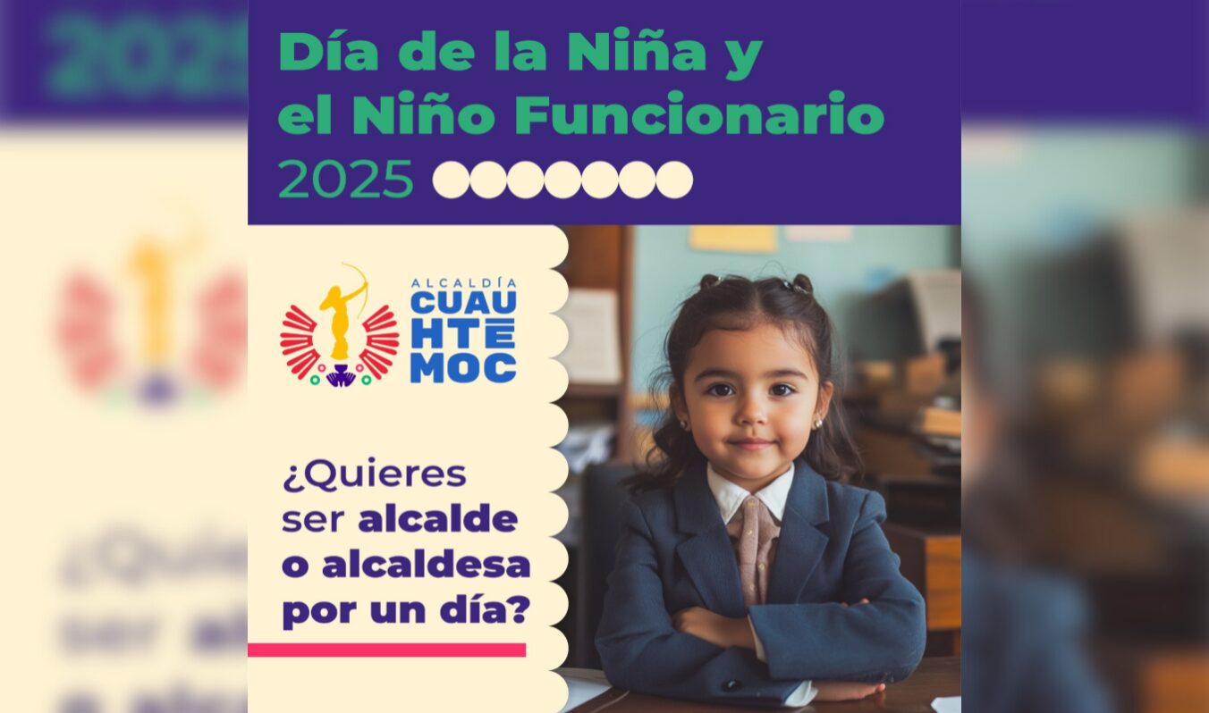 Convocamos a niñas y niños de Cuauhtémoc a ser alcaldesa o alcalde por un día