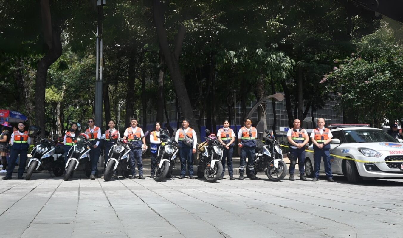 PROTECCIÓN CIVIL DE CUAUHTÉMOC OFRECE ASISTENCIA DURANTE MARCHA DEL ORGULLO