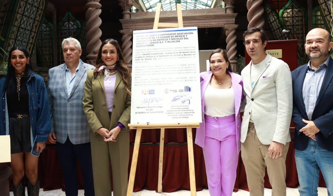 MÁS PUNTOS VIOLETA EN CUAUHTÉMOC: UNIMOS FUERZAS CON HOTELES Y RESTAURANTES POR LAS MUJERES