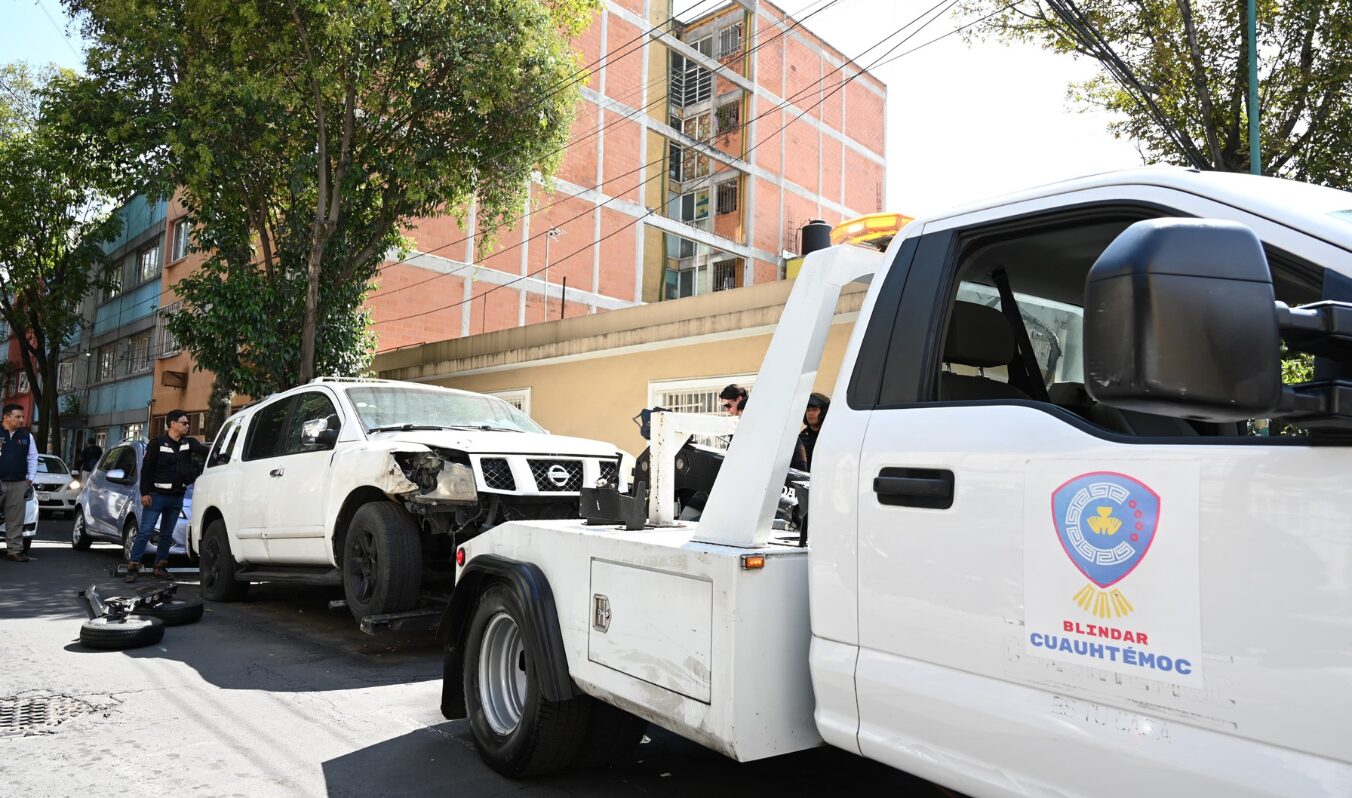 RECUPERAMOS NUESTRAS CALLES EN LA GUERRERO: MÁS DE MIL VEHÍCULOS CHATARRA FUERA DE LA VÍA PÚBLICA