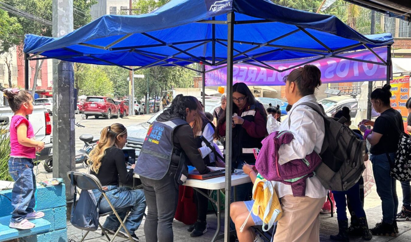 LLEVAMOS JORNADAS DE REGRESO A CLASES A TODA LA CUAUHTÉMOC
