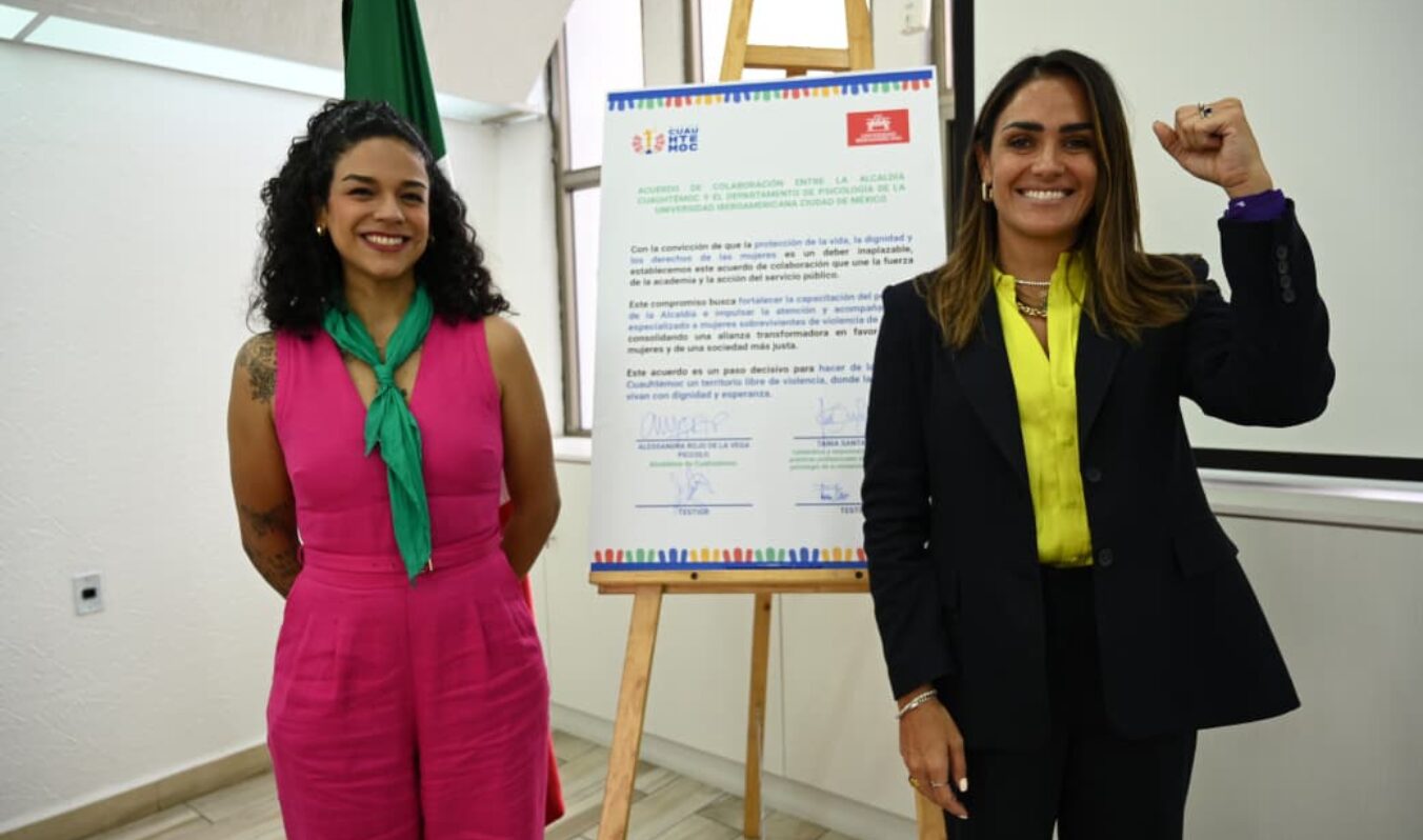 SUMAMOS ESFUERZOS CON LA UNIVERSIDAD IBEROAMERICANA PARA ATENDER Y RESPALDAR A MUJERES EN SITUACIÓN DE VIOLENCIA