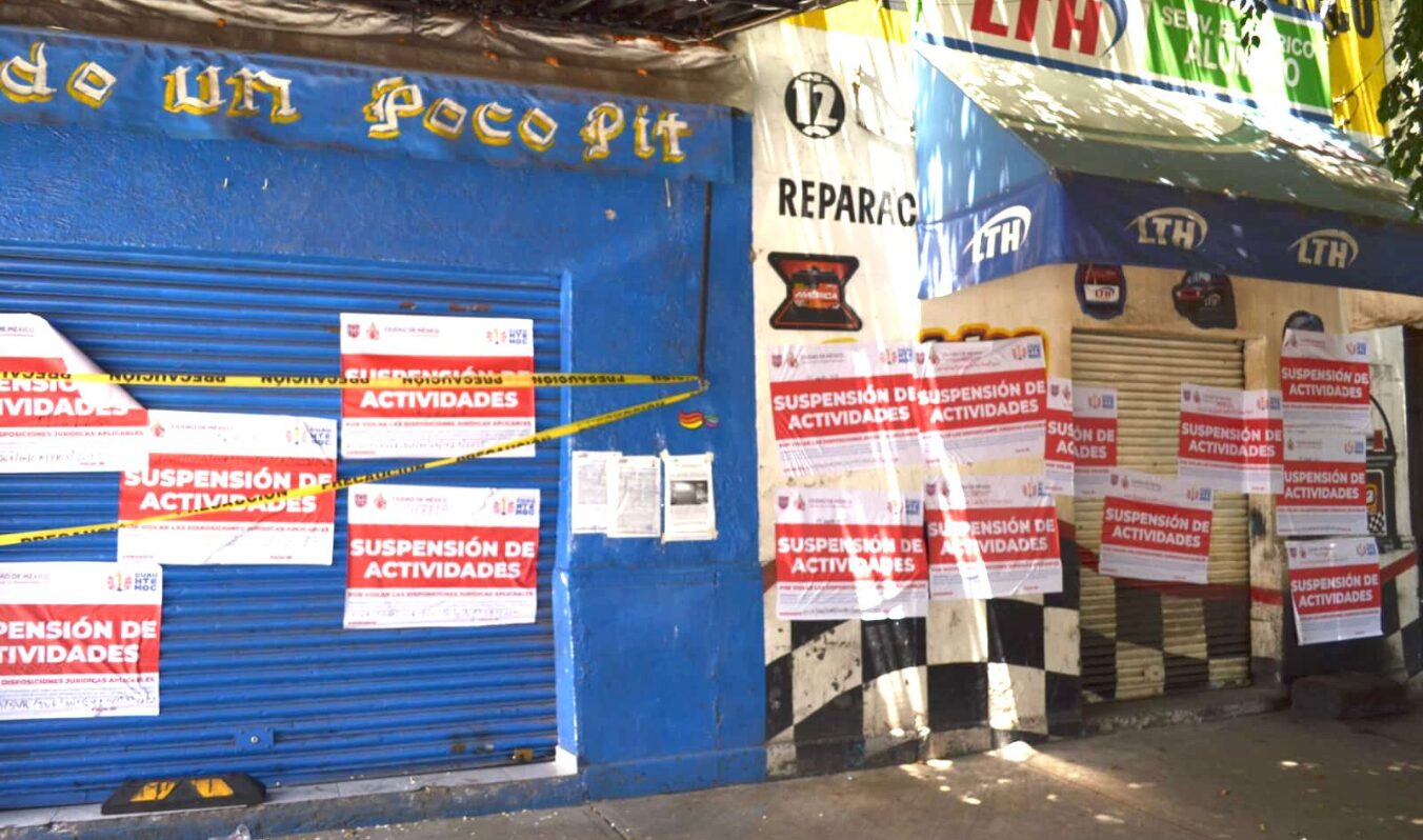 NO VAMOS A TOLERAR ESPACIOS CLANDESTINOS QUE PONGAN EN RIESGO A NUESTRA GENTE