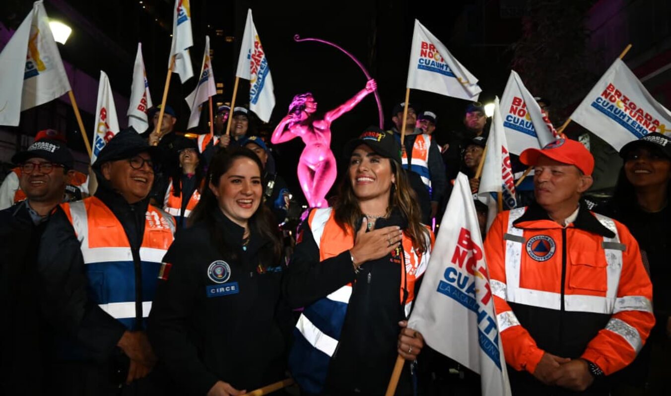 BRIGADA NOCTURNA: CUAUHTÉMOC NO DUERME, TRABAJA 24/7