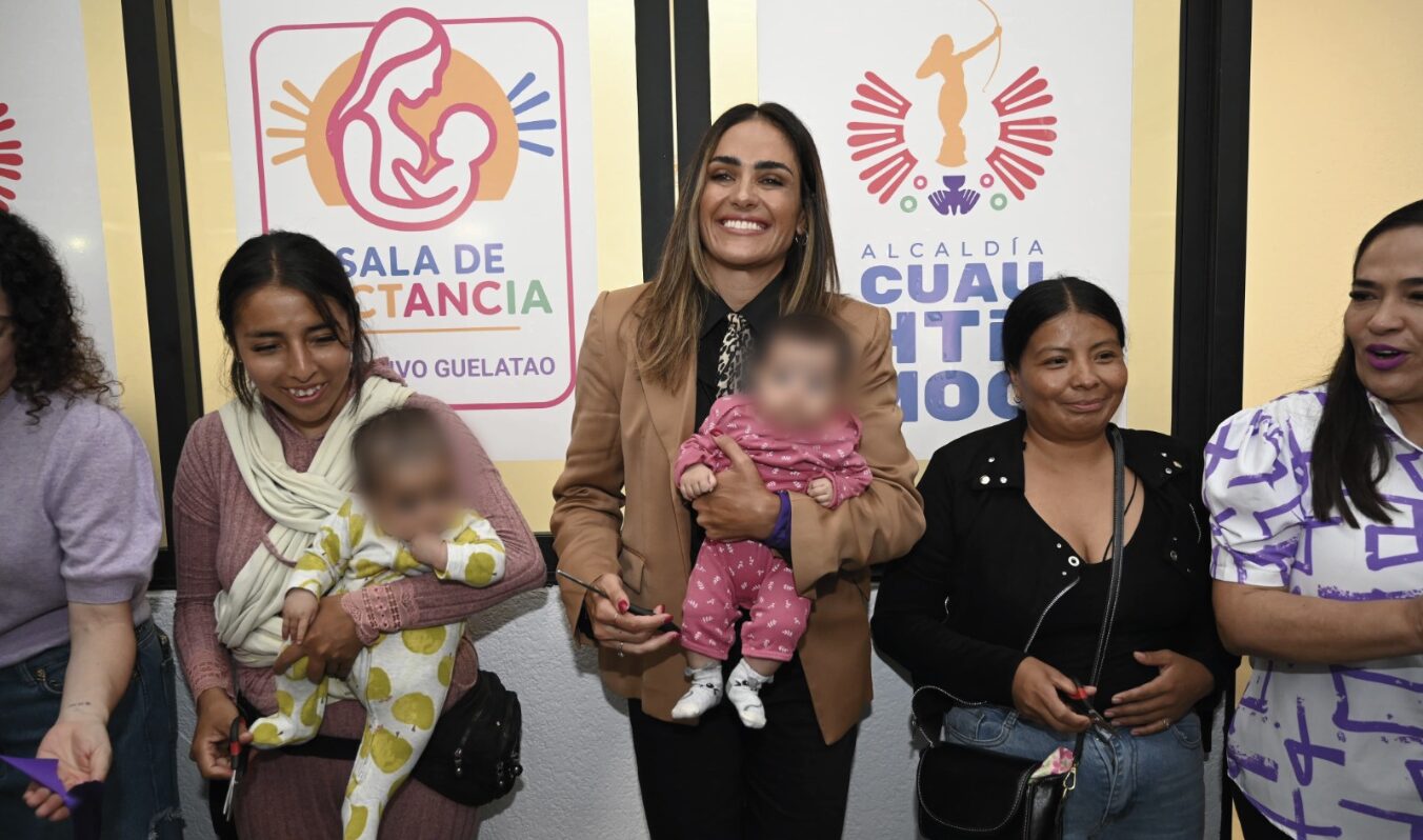 ENTREGAMOS EL SEGUNDO LACTARIO EN ESPACIOS PÚBLICOS DE LA CUAUHTÉMOC