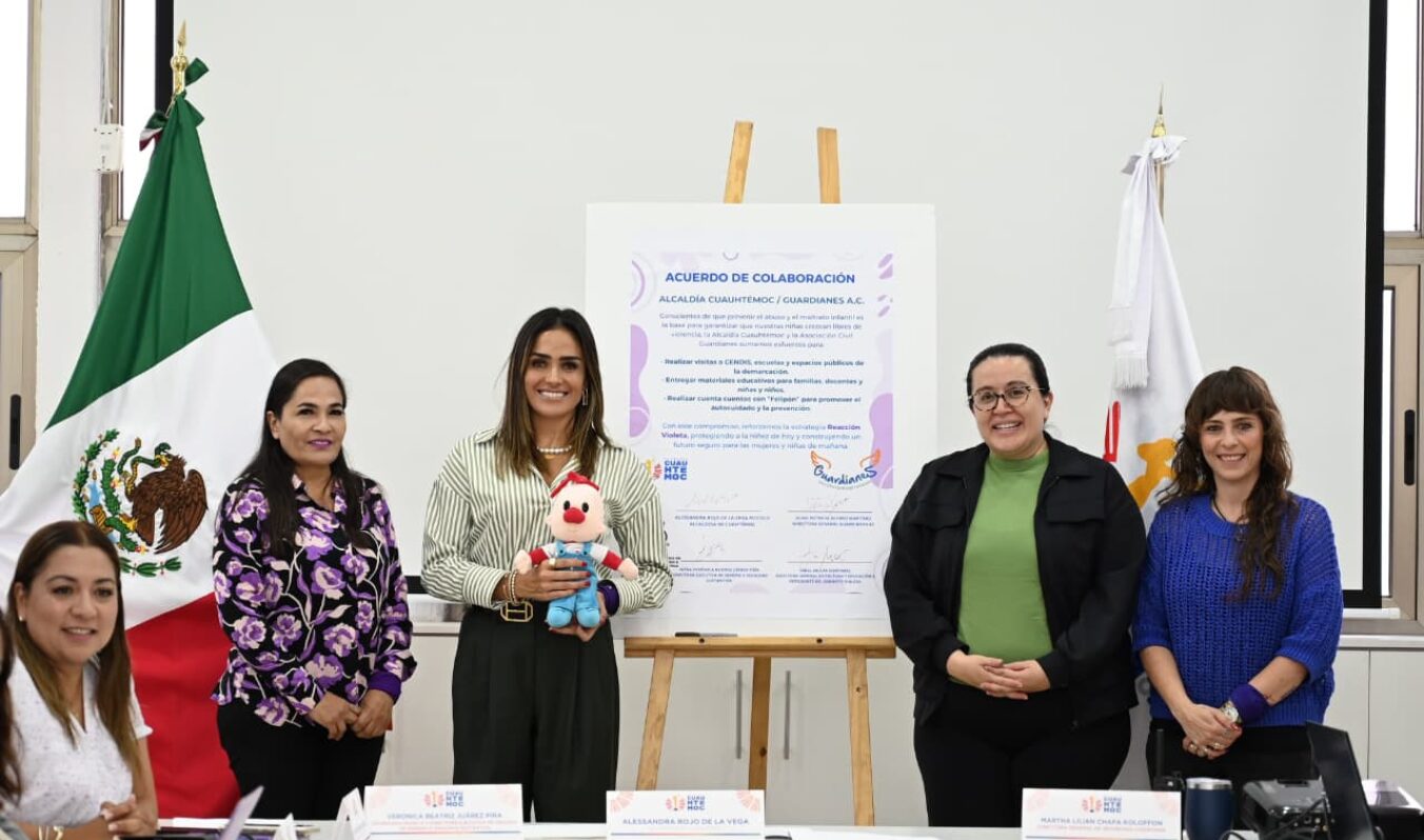 EN CUAUHTÉMOC PONEMOS EN MARCHA EL PRIMER PROGRAMA PERMANENTE CONTRA EL ABUSO INFANTIL