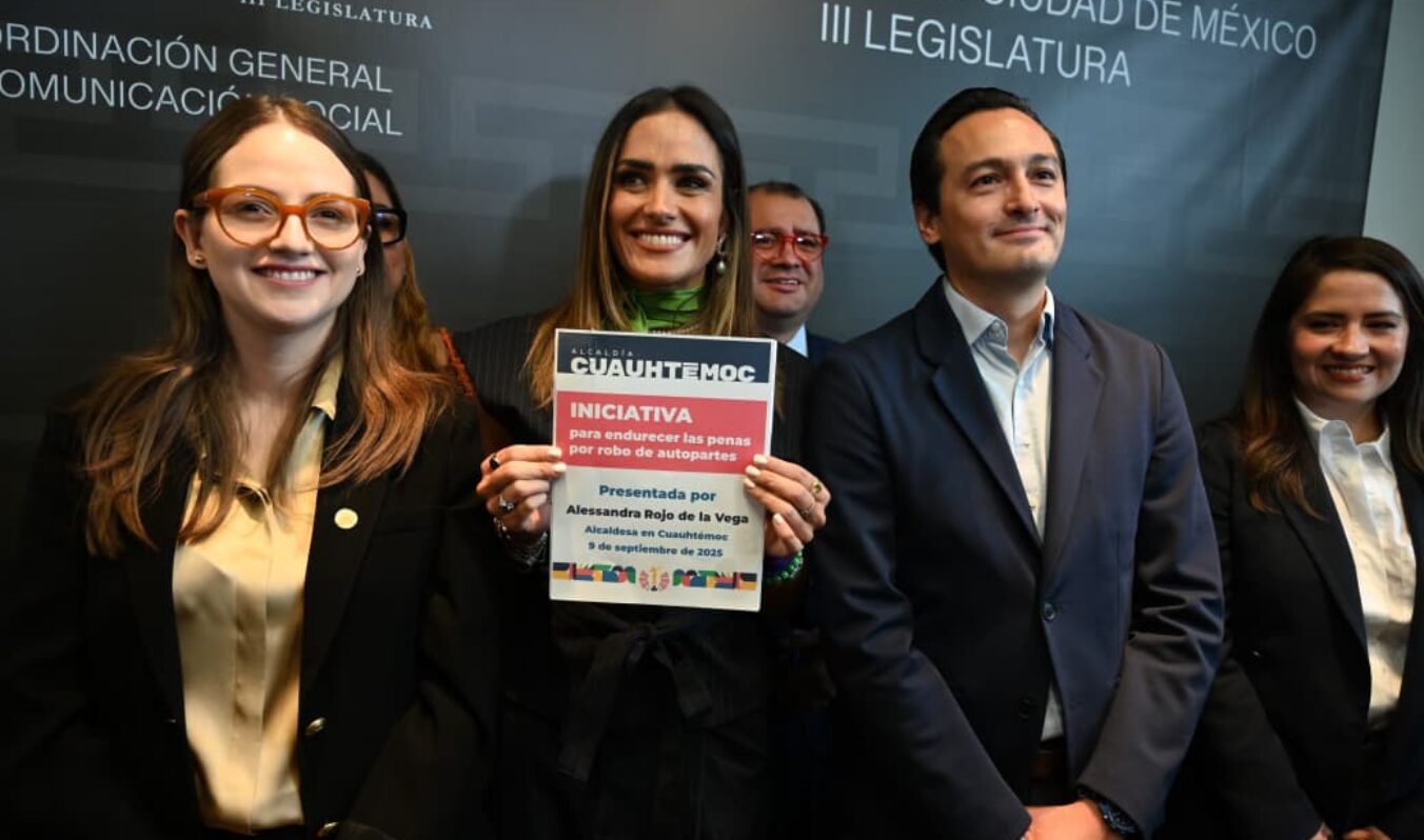 “NO PODEMOS PERMITIR QUE ROBAR AUTOPARTES SEA EL NEGOCIO PERFECTO”: PRESENTÉ INICIATIVA ANTE EL CONGRESO DE LA CDMX