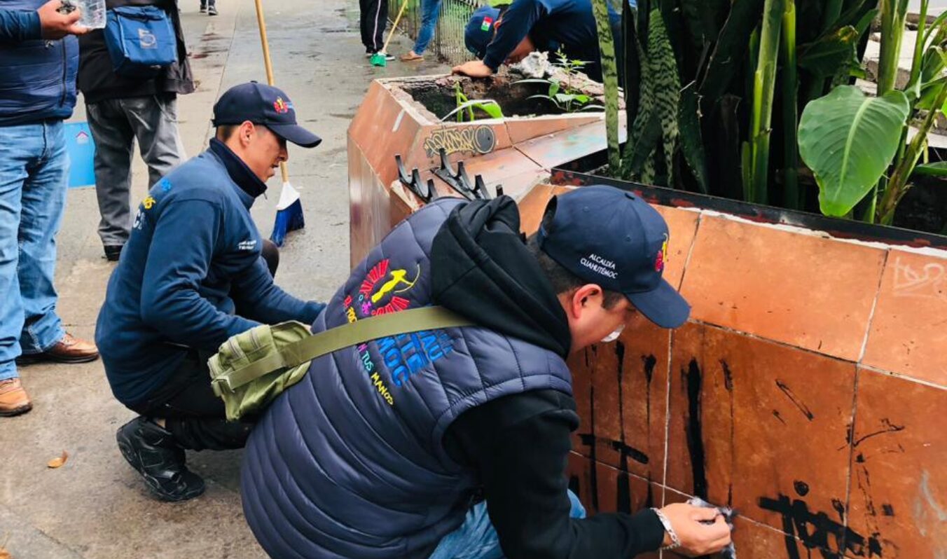 UNA CUAUHTÉMOC LIMPIA Y ORDENADA: TRABAJAMOS JUNTO A COMERCIANTES PARA RECUPERAR NUESTRAS CALLES