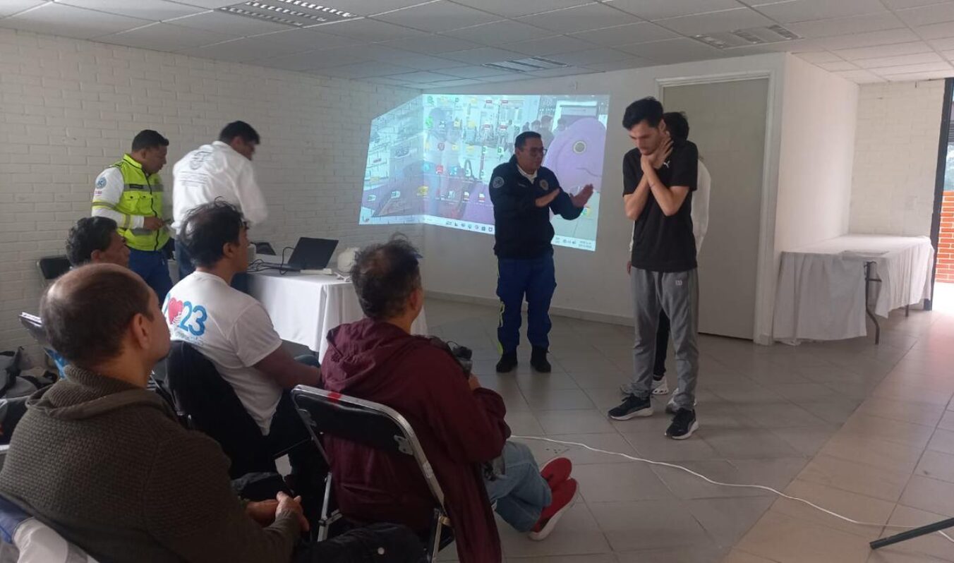 ENTRENAMOS PARA CUIDAR Y SALVAR VIDAS EN LA CUAUHTÉMOC

