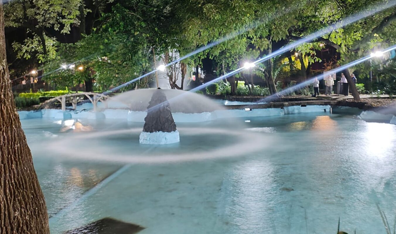 ENTREGAMOS LA REHABILITACIÓN DE LA FUENTE DEL PARQUE ESPAÑA Y VIENEN MÁS OBRAS PARA LOS PARQUES DE LA CUAUHTÉMOC