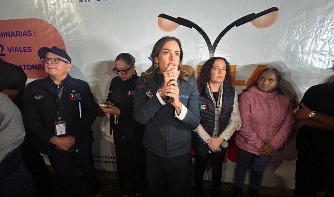 ILUMINAMOS LA SAN RAFAEL CON 609 NUEVAS LUMINARIAS DEL PROGRAMA BRILLA CUAUHTÉMOC
