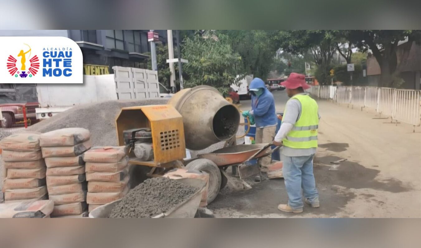 ALCALDÍA CUAUHTÉMOC REHABILITA Y DA MANTENIMIENTO EN 13 LUGARES PÚBLICOS