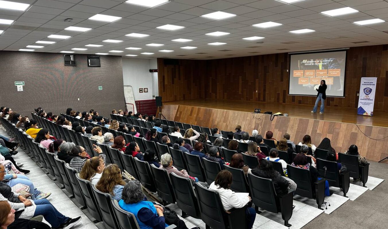ALCALDÍA CUAUHTÉMOC CAPACITA A DOCENTES DE CENDI PARA FORTALECER LA DETECCIÓN DE VIOLENCIA CONTRA NIÑAS Y NIÑOS
