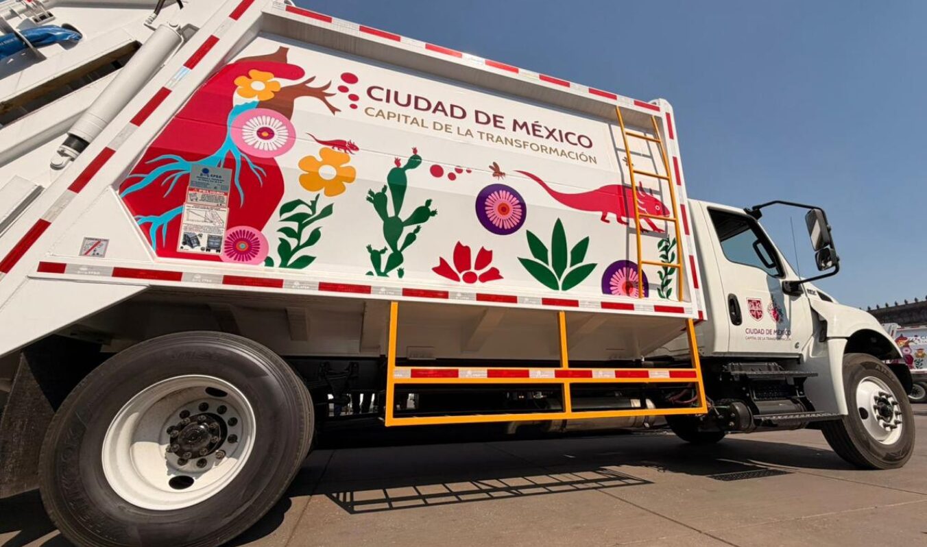 ALCALDÍA CUAUHTÉMOC TENDRÁ CUATRO NUEVOS CAMIONES RECOLECTORES DE RESIDUOS