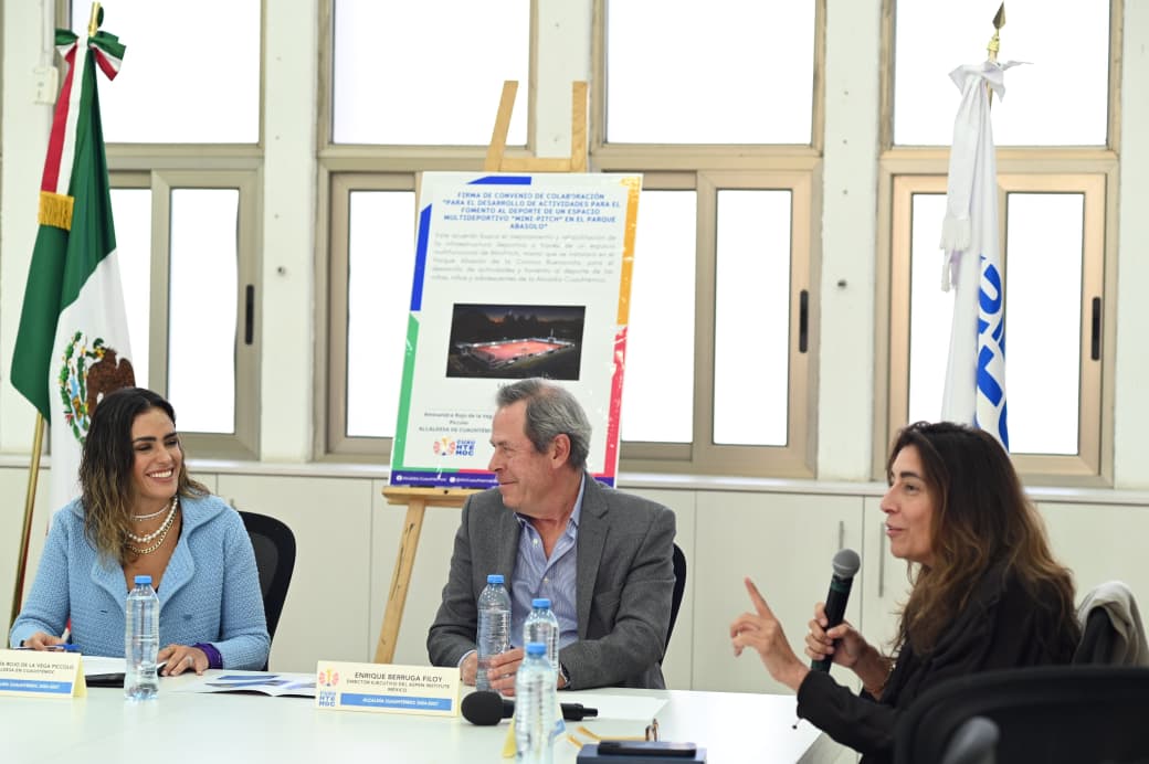 ASPEN INSTITUTE MÉXICO Y LA ALCALDÍA CUAUHTÉMOC FIRMAN CONVENIO PARA IMPULSAR EL DEPORTE Y LA ACTIVIDAD FÍSICA EN LA NIÑEZ