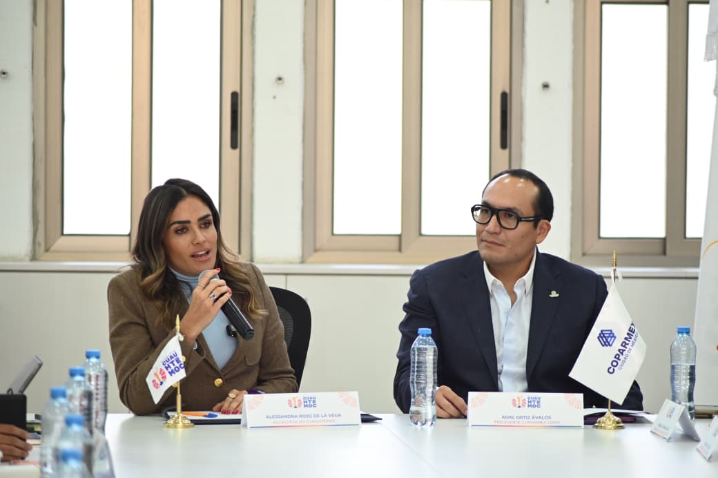 ALE ROJO DE LA VEGA CELEBRA CONVENIO CON COPARMEX PARA IMPULSAR EMPLEO, SEGURIDAD Y SERVICIOS EN LA DEMARCACIÓN