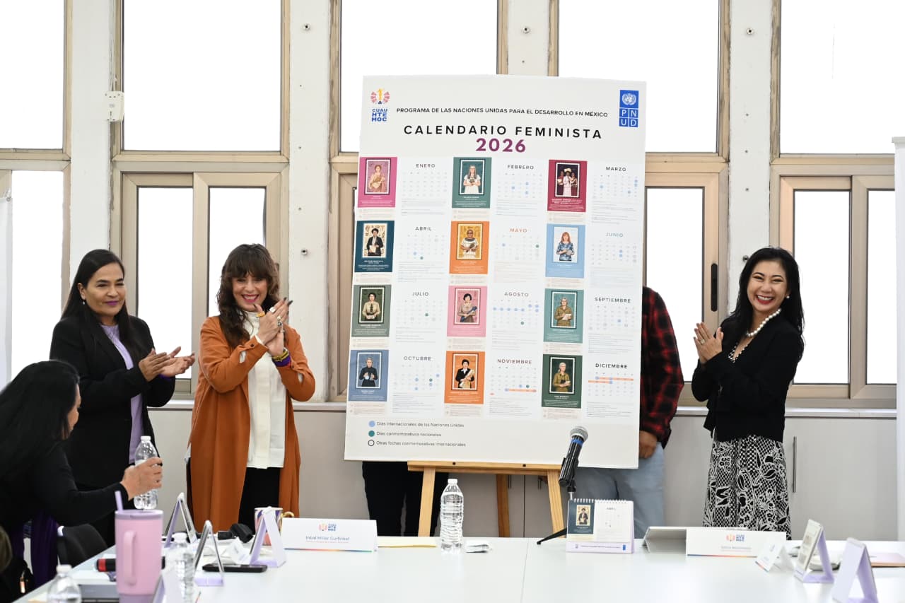 JUNTO AL PROGRAMA DE LAS NACIONES UNIDAS PARA EL DESARROLLO, GOBIERNO DE ALE ROJO DE LA VEGA PRESENTA AGENDA FEMINISTA 2026
