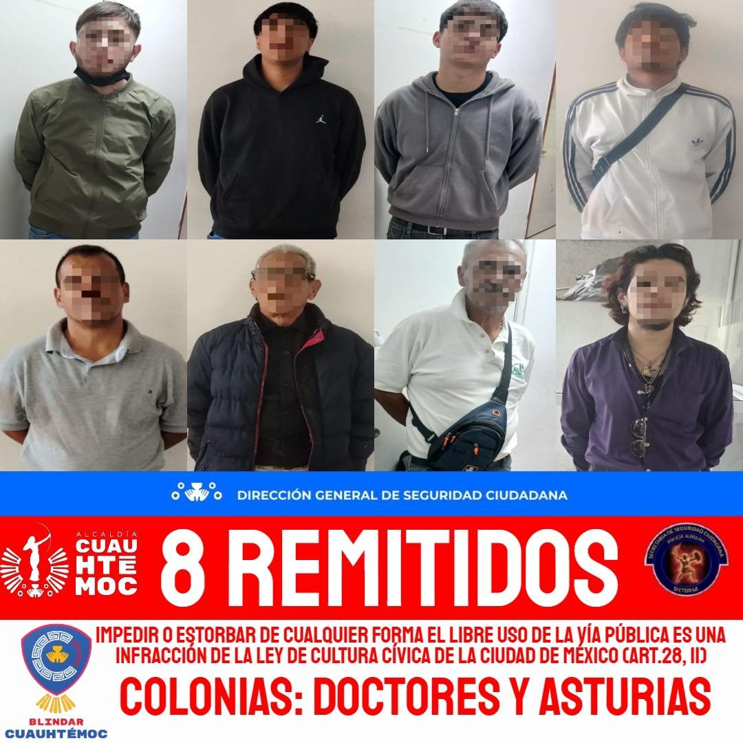 INSTRUYE ALE ROJO DE LA VEGA REFORZAR OPERATIVOS DE ORDENAMIENTO EN CUAUHTÉMOC; EN LA ÚLTIMA SEMANA, REMITEN A 77 PERSONAS POR COBROS INDEBIDOS EN VÍA PÚBLICA