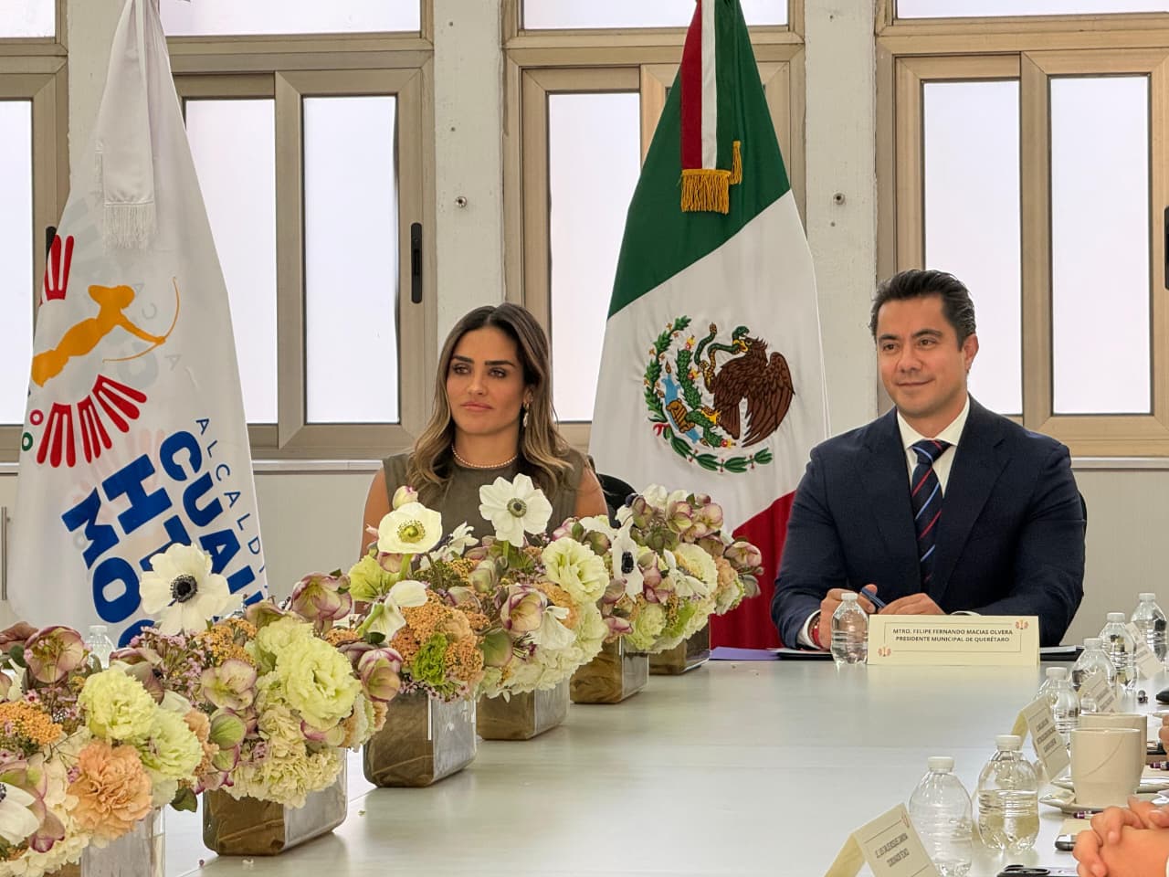 ALE ROJO DE LA VEGA Y FELIFER MACÍAS FIRMAN CARTA DE AMISTAD CUAUHTÉMOC–QUERÉTARO PARA COMPARTIR BUENAS PRÁCTICAS DE GOBIERNO
