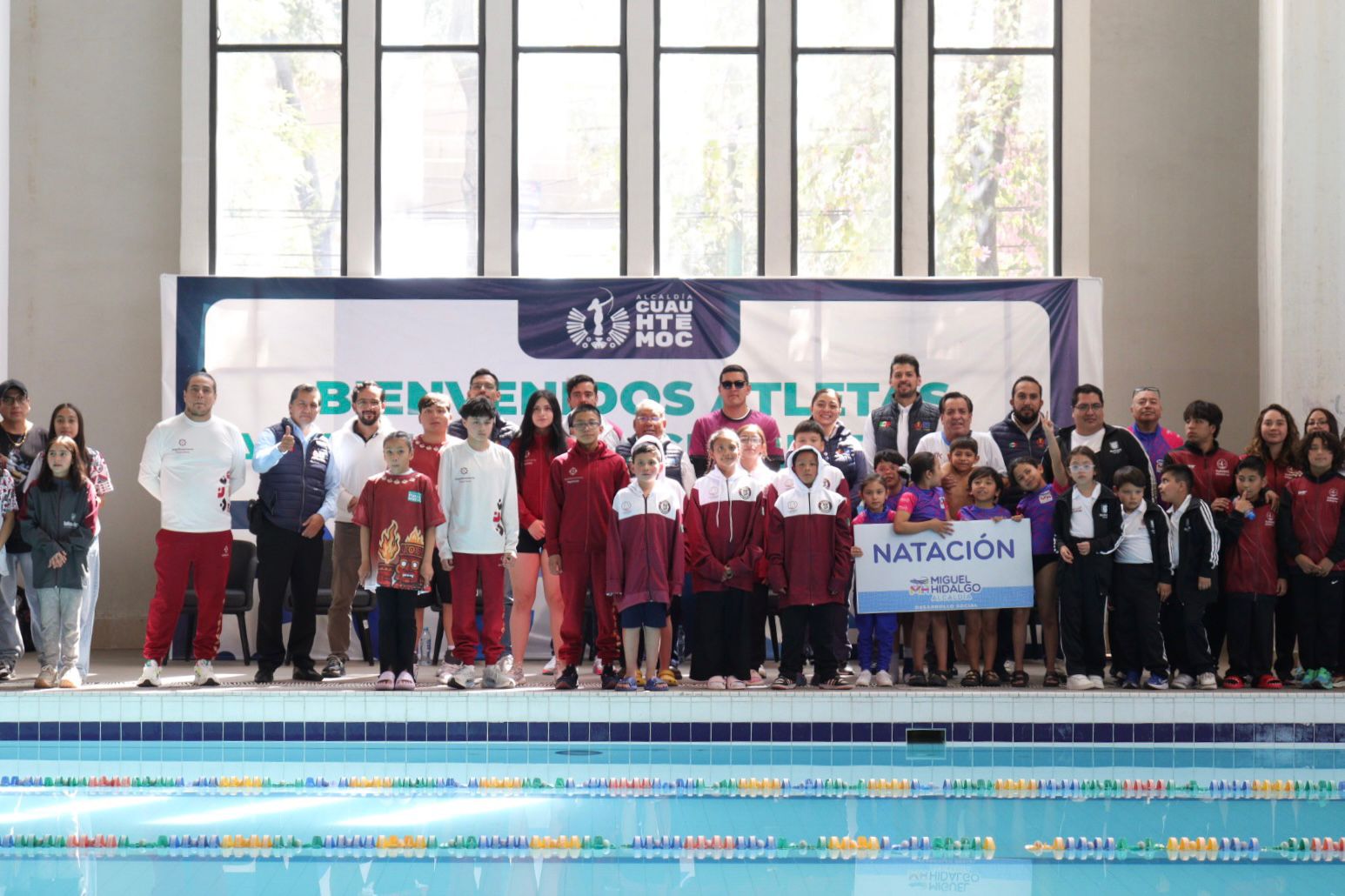 DEPORTIVO CUAUHTÉMOC ES SEDE DE LOS JUEGOS INFANTILES, JUVENILES Y PARALÍMPICOS DE LA CDMX “POR LA PAZ” EN NATACIÓN