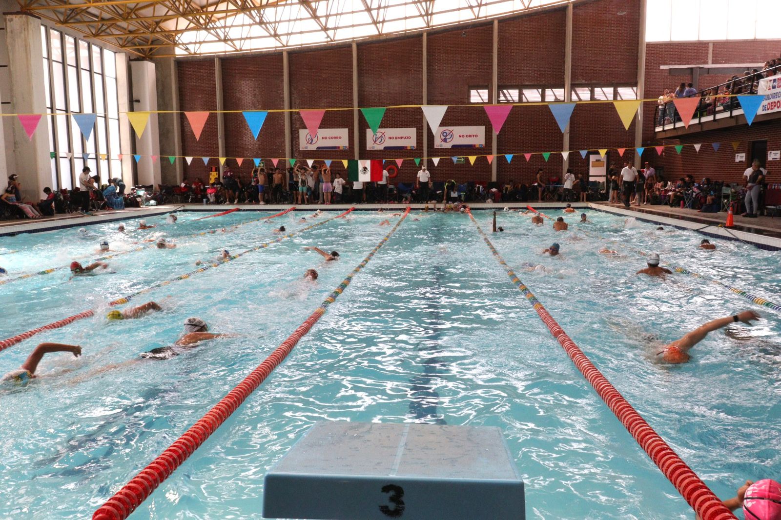 DEPORTIVO CUAUHTÉMOC ES SEDE DE LOS JUEGOS INFANTILES, JUVENILES Y PARALÍMPICOS DE LA CDMX “POR LA PAZ” EN NATACIÓN