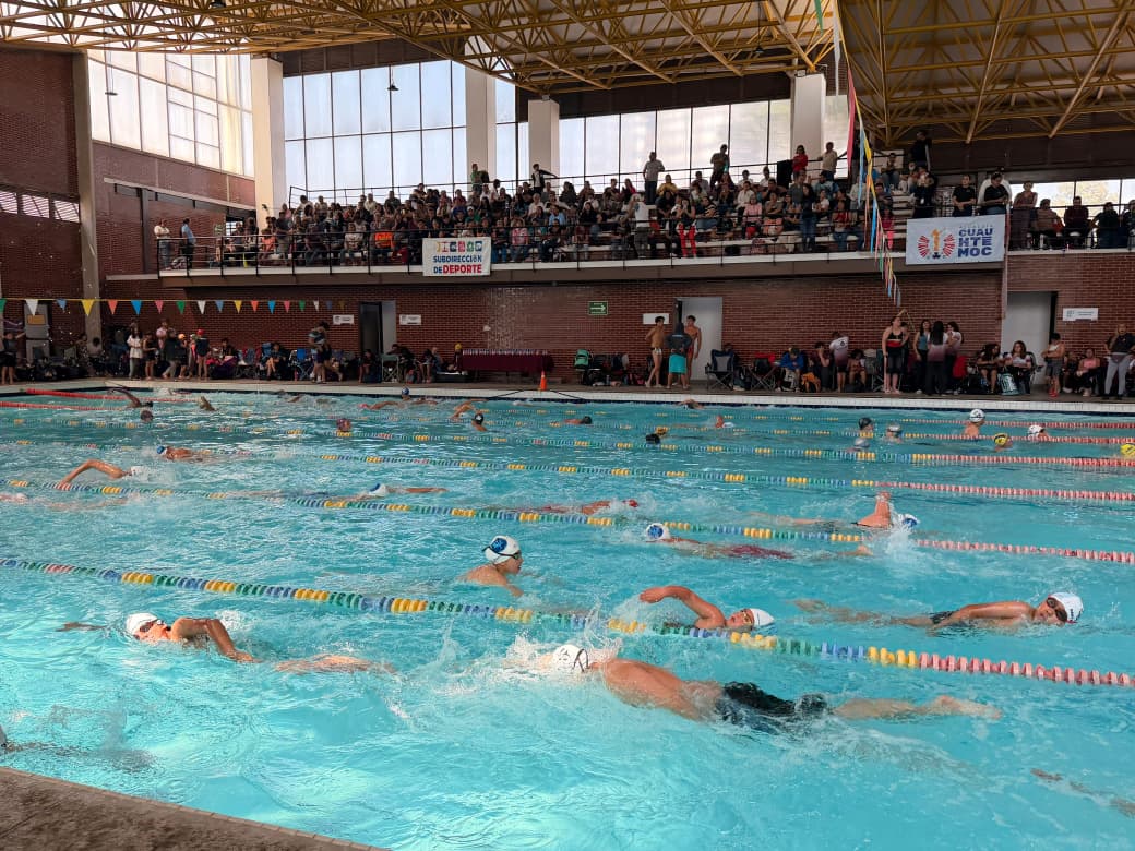 DEPORTIVO CUAUHTÉMOC ES SEDE DE LOS JUEGOS INFANTILES, JUVENILES Y PARALÍMPICOS DE LA CDMX “POR LA PAZ” EN NATACIÓN