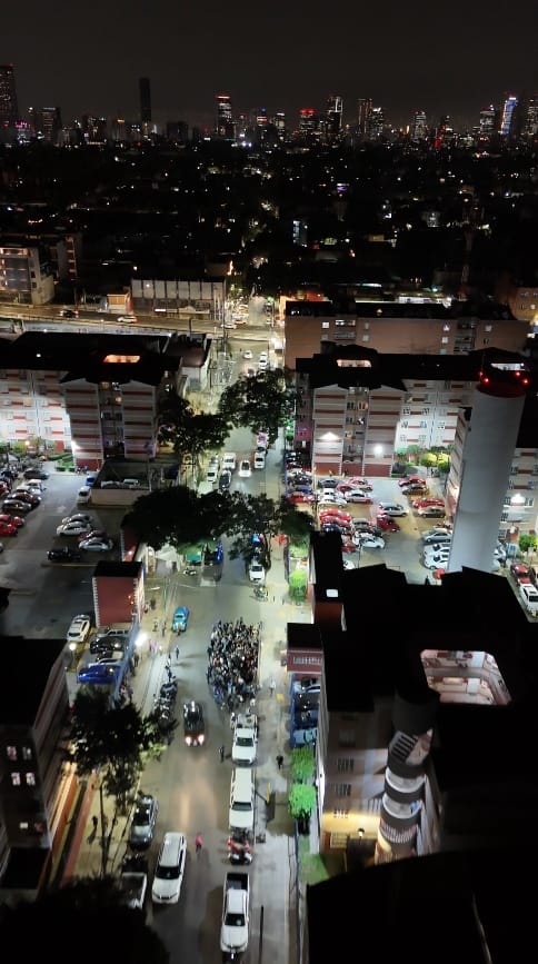 CON ‘BRILLA CUAUHTÉMOC’, ALE ROJO DE LA VEGA ILUMINA 10.8 KM DE CALLES EN SAN RAFAEL