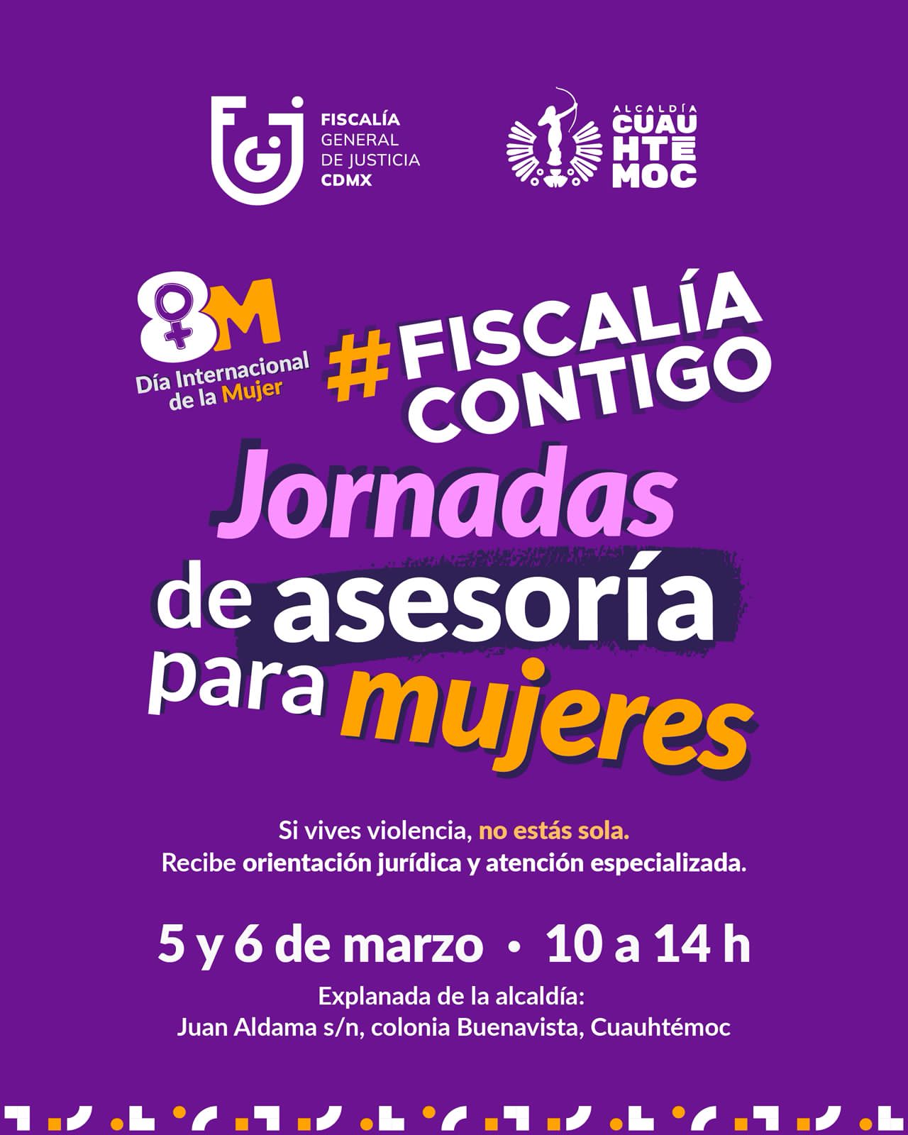 EN EL MARCO DEL 8M, CUAUHTÉMOC ABRE SUS ESPACIOS A LAS MUJERES CON CULTURA, CAPACITACIÓN Y DEPORTE