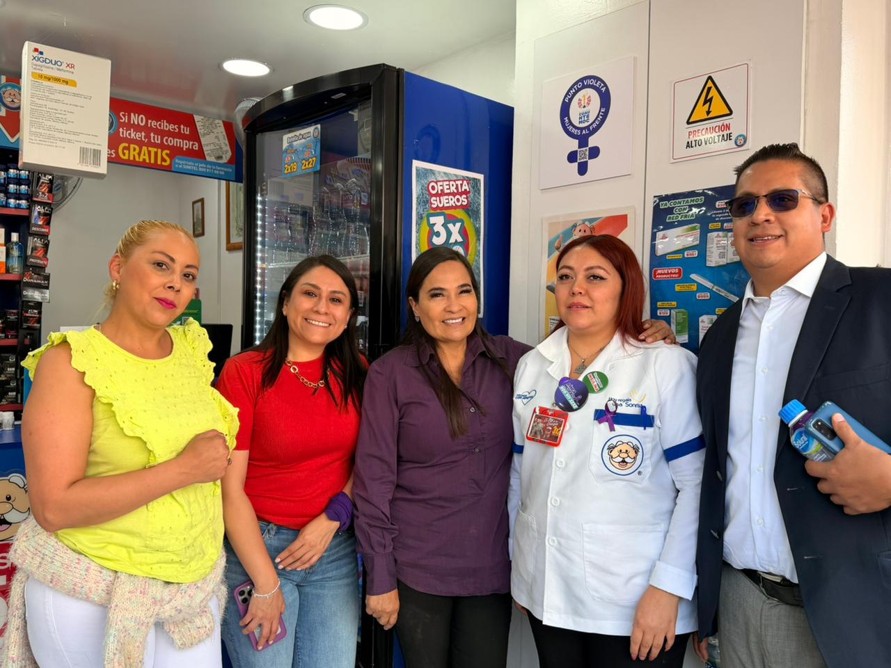 ALCALDÍA CUAUHTÉMOC ALCANZA 400 PUNTOS VIOLETA PARA APOYAR A MUJERES EN SITUACIÓN DE RIESGO