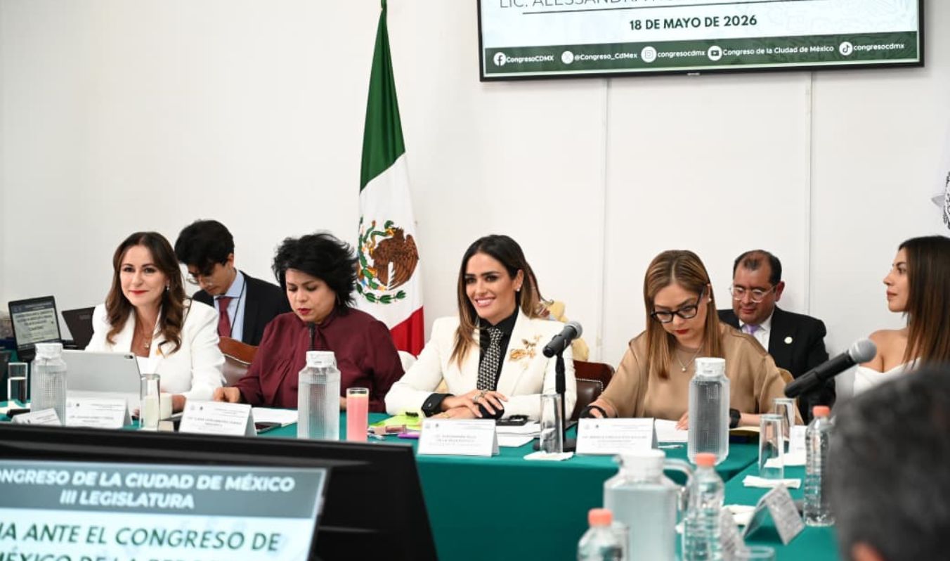 “SOMOS EL GOBIERNO DEL CÓMO SÍ”: ALE ROJO DE LA VEGA PRESENTA RESULTADOS ANTE EL CONGRESO CDMX