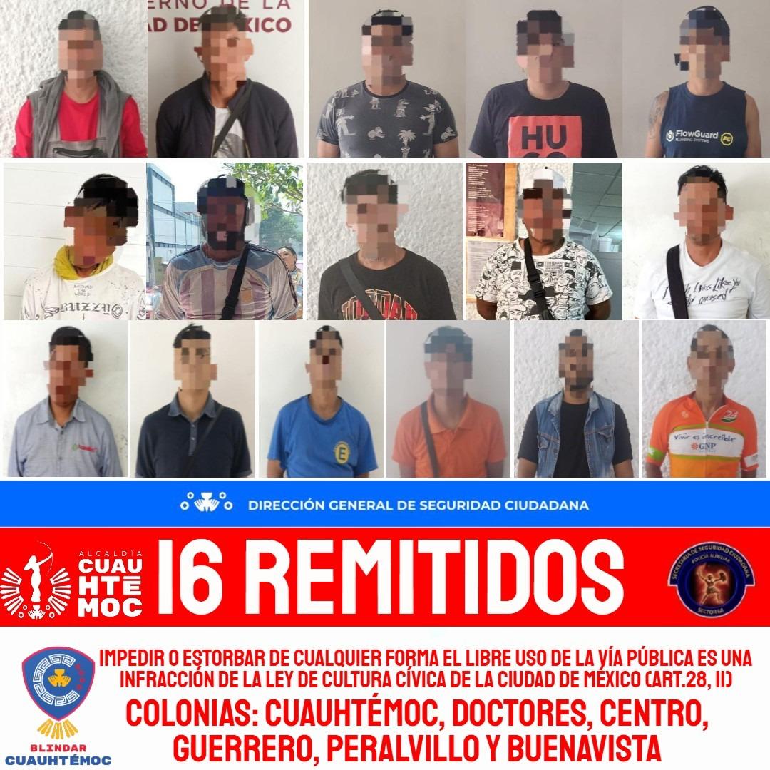 BUSCA ALE ROJO DE LA VEGA MÁS ORDEN Y RECUPERACIÓN DEL ESPACIO PÚBLICO PRESENTAN A 60 ‘FRANELEROS’ ANTE UN JUEZ CÍVICO