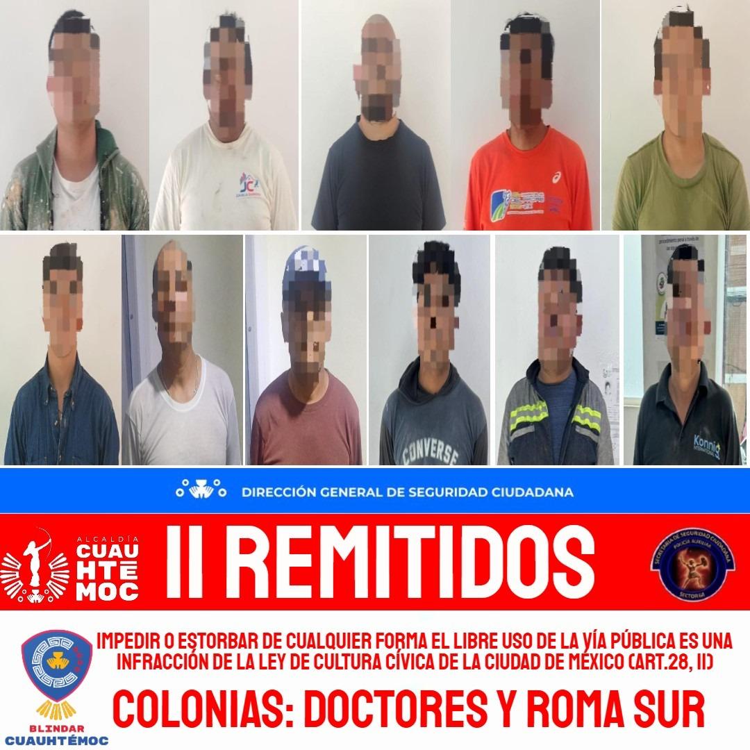 BUSCA ALE ROJO DE LA VEGA MÁS ORDEN Y RECUPERACIÓN DEL ESPACIO PÚBLICO PRESENTAN A 60 ‘FRANELEROS’ ANTE UN JUEZ CÍVICO
