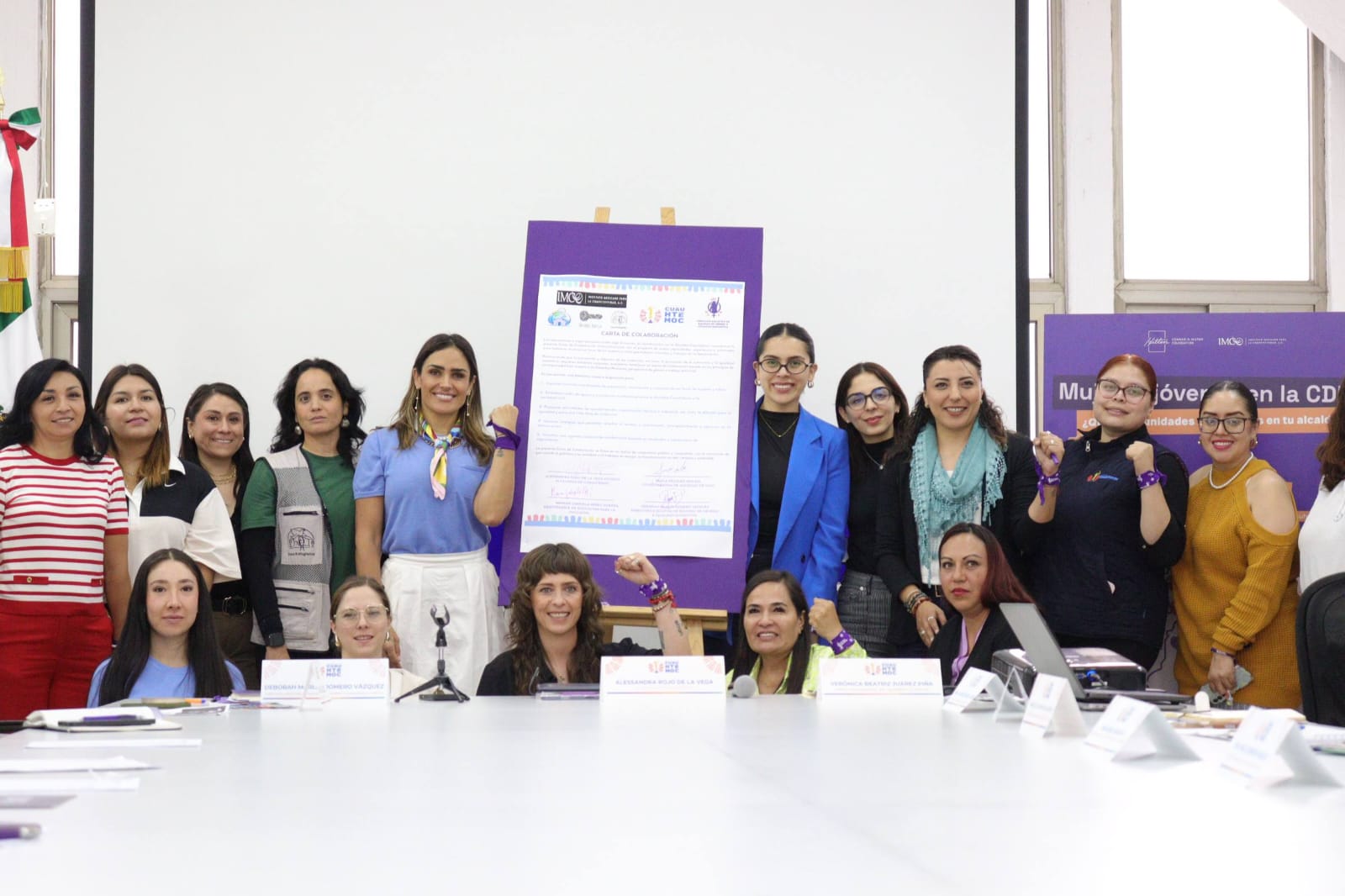 GOBIERNO DE ALE ROJO DE LA VEGA Y ORGANIZACIONES CIVILES UNEN ESFUERZOS PARA PREVENIR VIOLENCIA CONTRA MUJERES