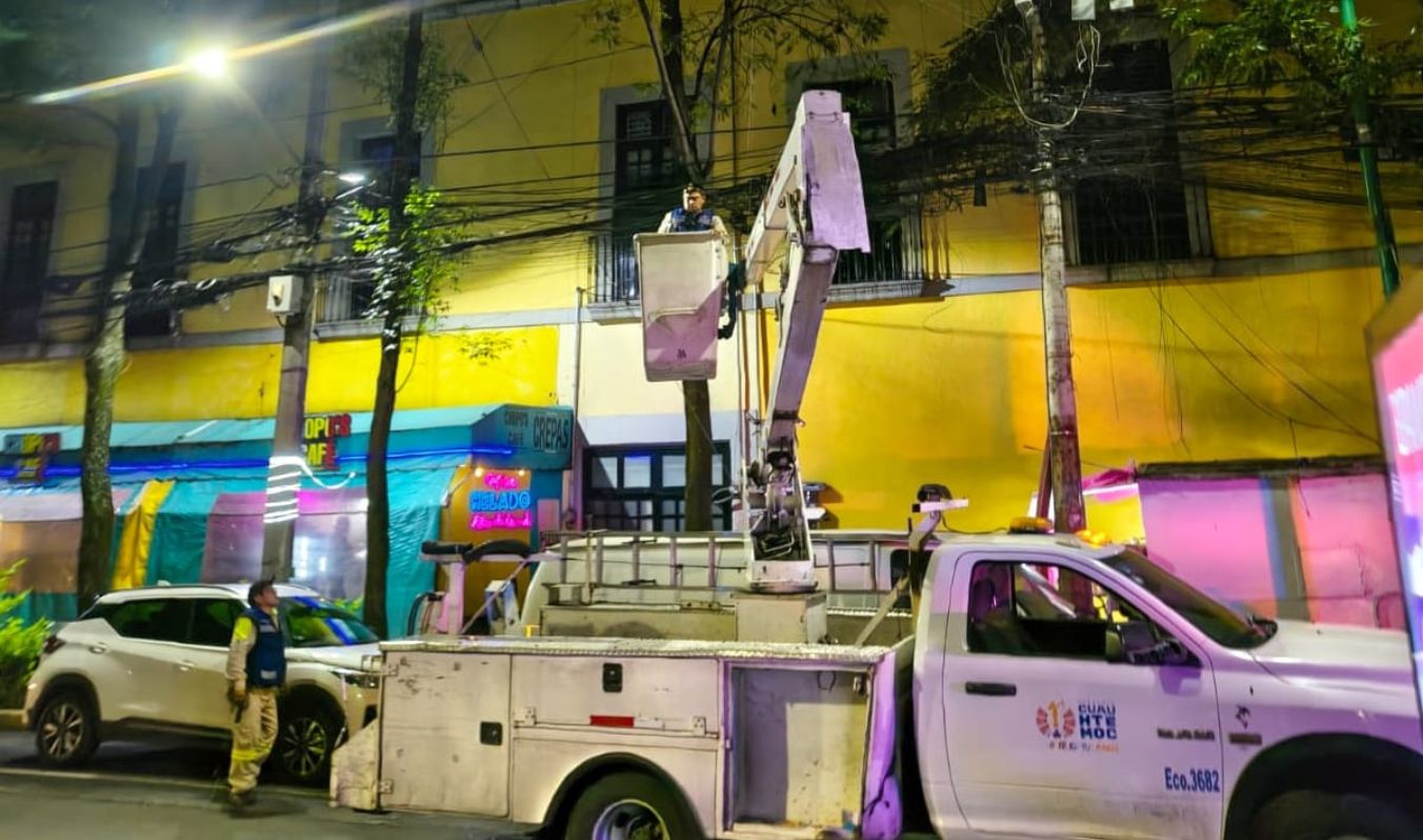 CUAUHTÉMOC REFUERZA EL MANTENIMIENTO DE SU INFRAESTRUCTURA URBANA ANTE LA AFLUENCIA DIARIA DE MILLONES DE PERSONAS