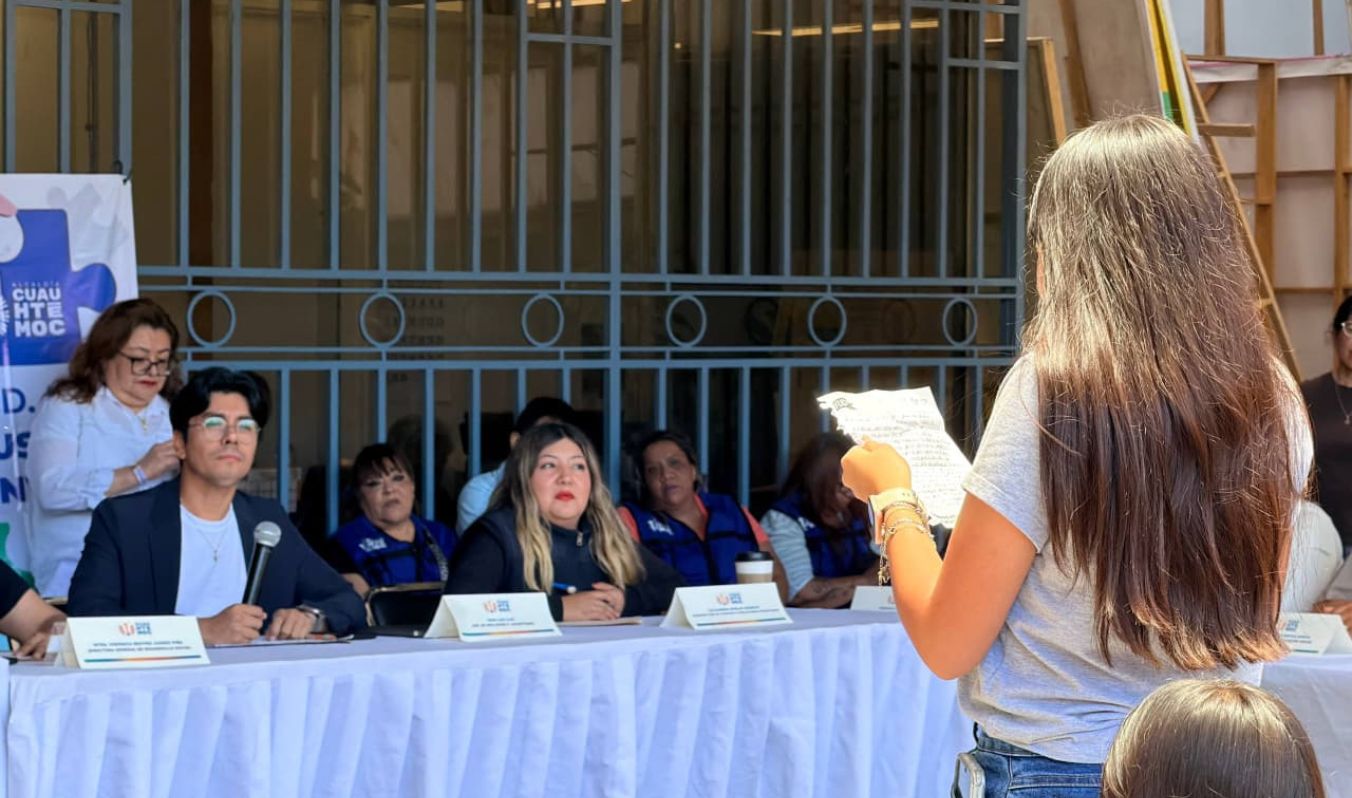 INSTALAN PRIMER CONSEJO INFANTIL Y DE LA ADOLESCENCIA DE CUAUHTÉMOC; NIÑAS Y NIÑOS PRESENTAN PROPUESTAS PARA MEJORAR SUS COLONIAS