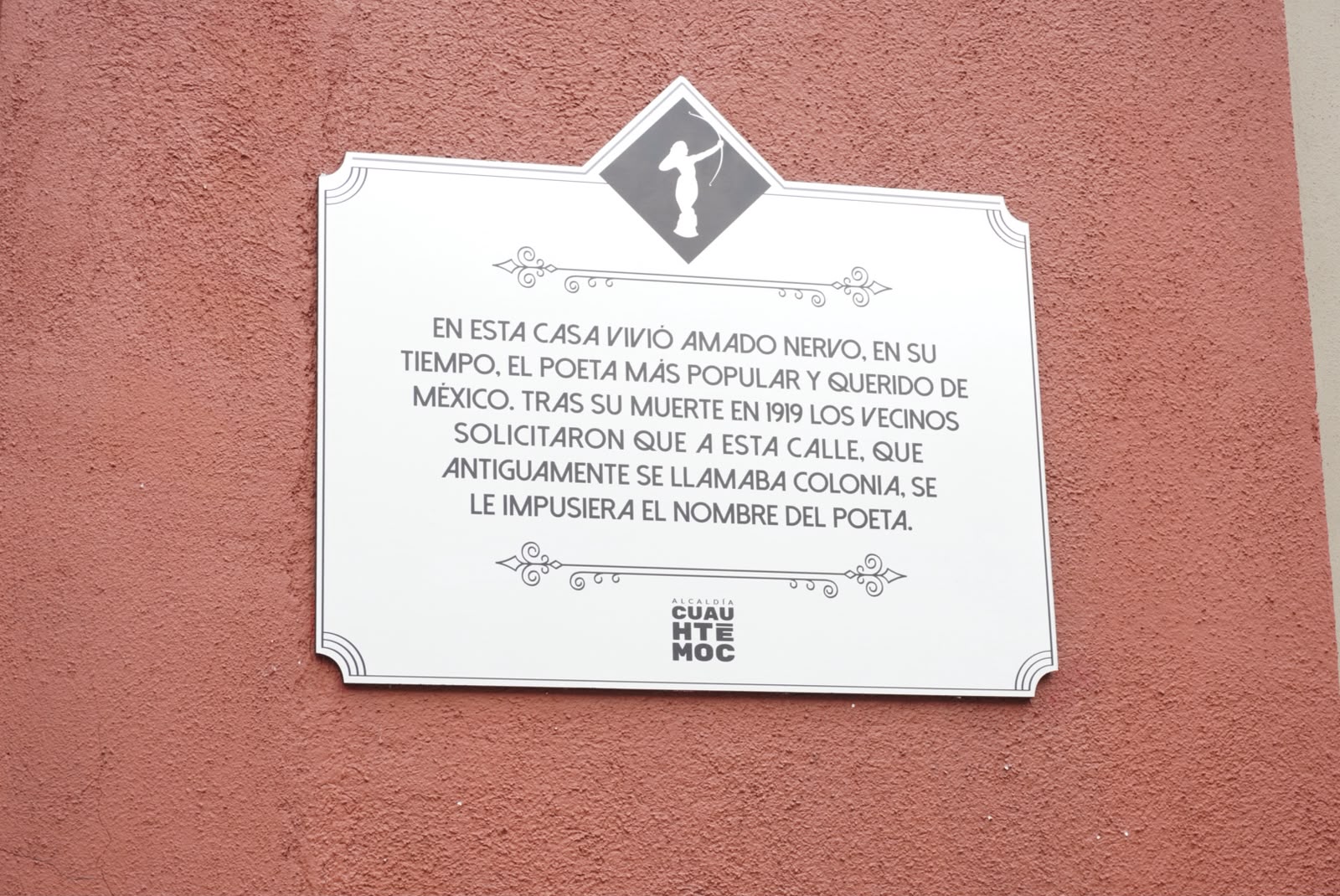 ALE ROJO DE LA VEGA INICIA LA RUTA DE LA MEMORIA EN CUAUHTÉMOC
