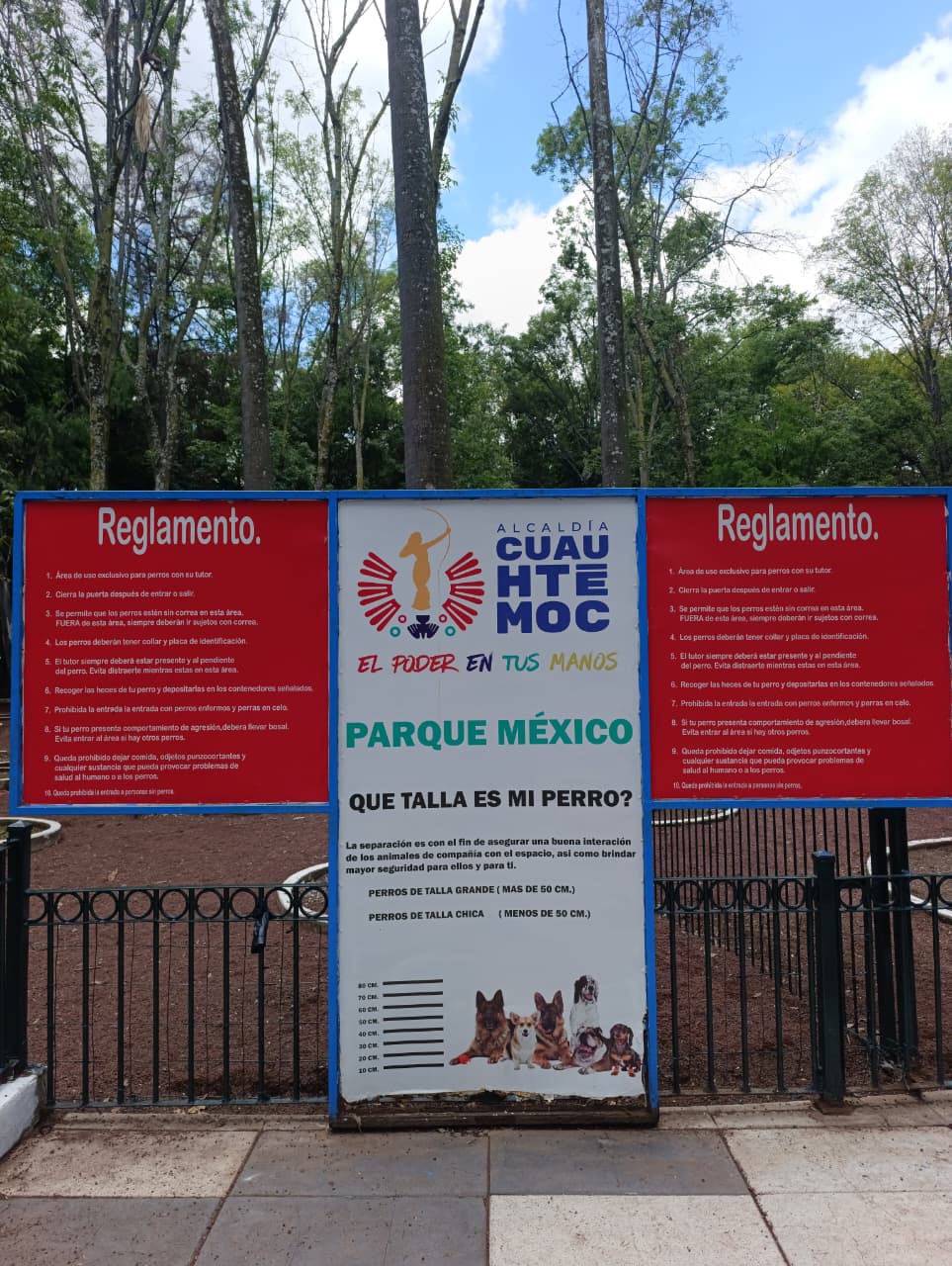 RENACE CUAUHTÉMOC RECUPERA ESPACIO CANINO EN PARQUE MÉXICO PARA FAMILIAS Y MASCOTAS