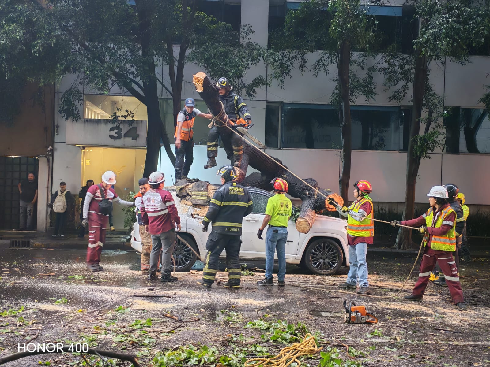 BRIGADA TORMENTA ATIENDE EMERGENCIAS POR LLUVIAS EN MORELOS, DOCTORES Y JUÁREZ