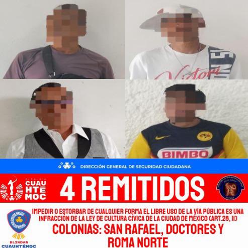 JUZGADO CÍVICO RECIBE A 35 FRANELEROS REMITIDOS EN UNA SEMANA