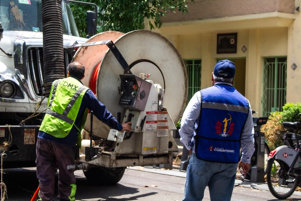 DESAZOLVE PREVENTIVO REFUERZA ACCIONES CONTRA ENCHARCAMIENTOS EN CUAUHTÉMOC