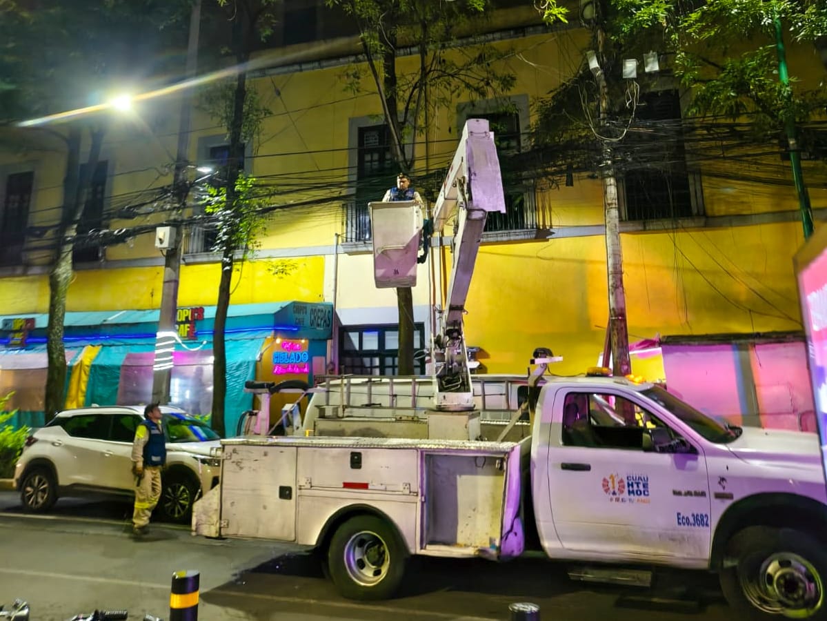 CUAUHTÉMOC REFUERZA EL MANTENIMIENTO DE SU INFRAESTRUCTURA URBANA ANTE LA AFLUENCIA DIARIA DE MILLONES DE PERSONAS

