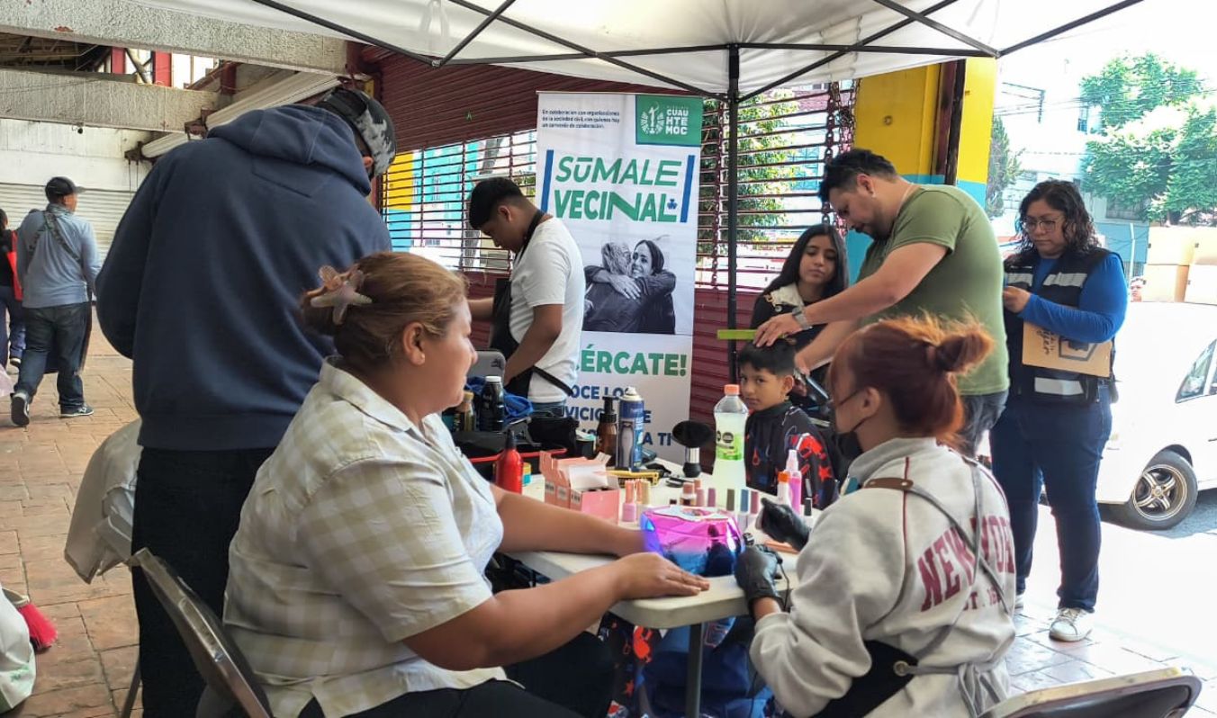 JORNADAS SÚMALE ACERCAN MÁS DE 27 MIL SERVICIOS A VECINAS Y VECINOS DE LA ALCALDÍA CUAUHTÉMOC
