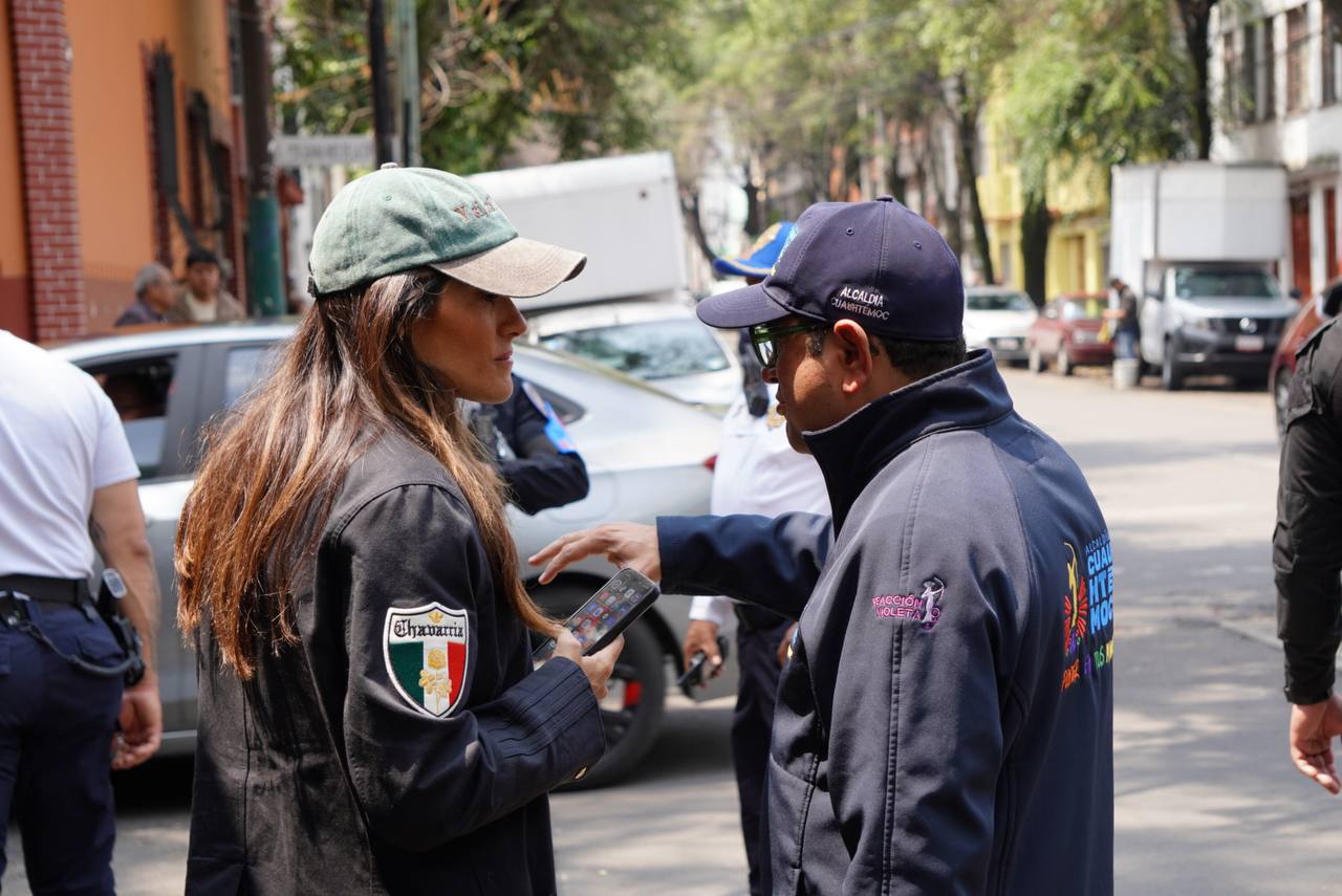 OPERATIVO EN SANTA MARÍA LA RIBERA REFUERZA EL ORDEN EN LA VÍA PÚBLICA EN CUAUHTÉMOC