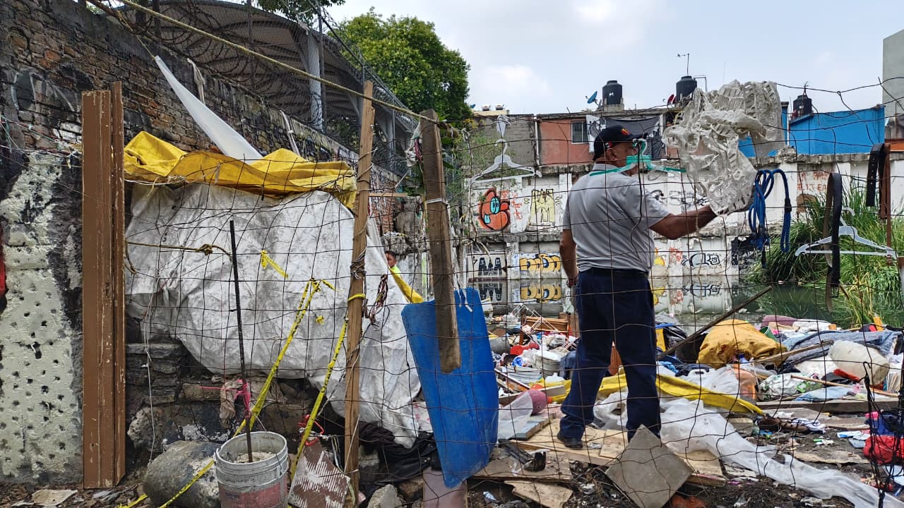 ATIENDE CUAUHTÉMOC PREDIO EN PASEO DE LA REFORMA TRAS REPORTES DE VECINAS Y VECINOS