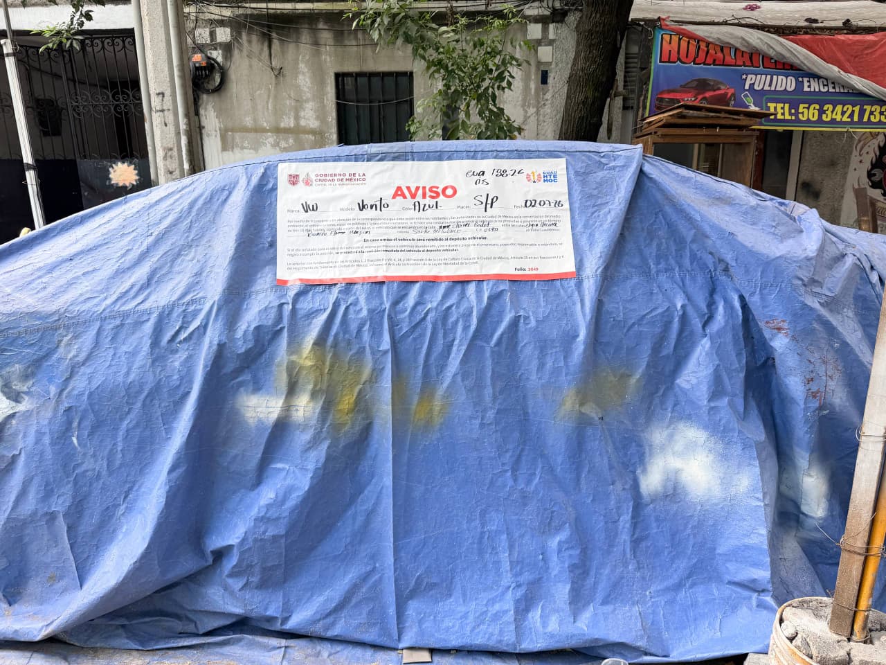 CUAUHTÉMOC SUPERA LOS 4 MIL VEHÍCULOS CHATARRA RETIRADOS DE LA VÍA PÚBLICA