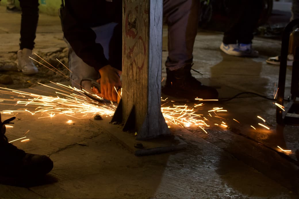 OPERATIVO NOCTURNO EN ROMA NORTE REFUERZA LA RECUPERACIÓN DE BANQUETAS Y ESPACIO PÚBLICO EN CUAUHTÉMOC
