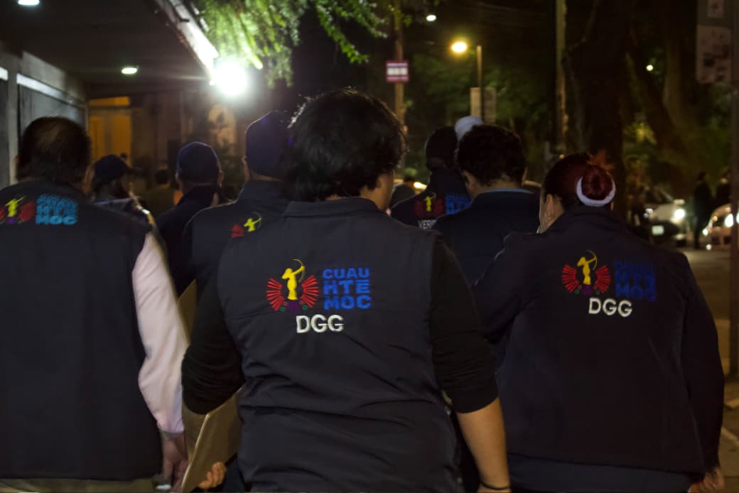 OPERATIVO NOCTURNO EN ROMA NORTE REFUERZA LA RECUPERACIÓN DE BANQUETAS Y ESPACIO PÚBLICO EN CUAUHTÉMOC