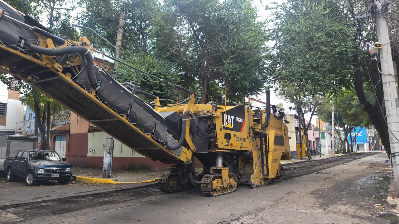 ALCALDÍA CUAUHTÉMOC INICIA LA REPAVIMENTACIÓN DE VIALIDADES EN LA COLONIA DOCTORES